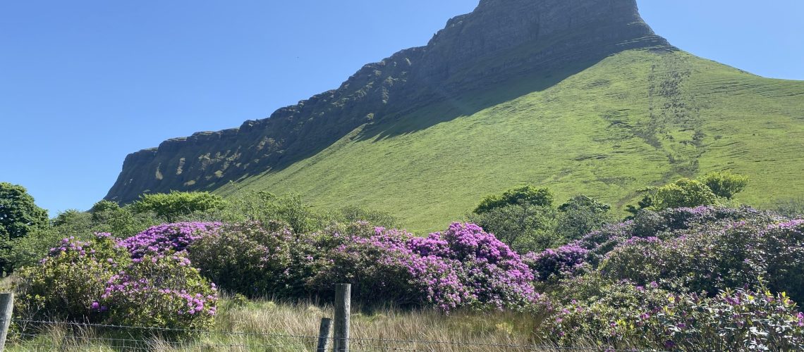 gorgeous shot of Benbulben